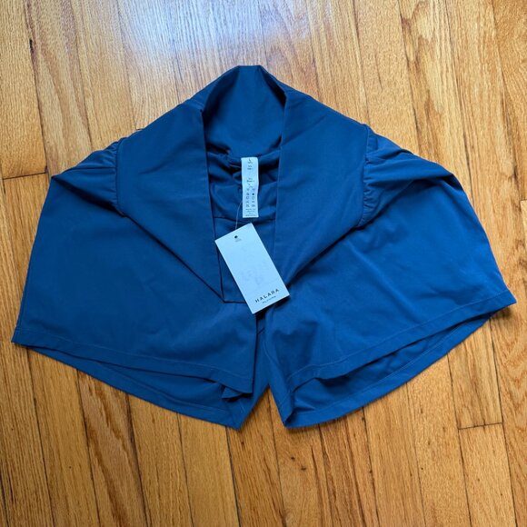 NWT Halara Super High Waisted Back Pocket 2-in-1 Side Pocket Yoga Shorts - 5" - Picture 5 of 7